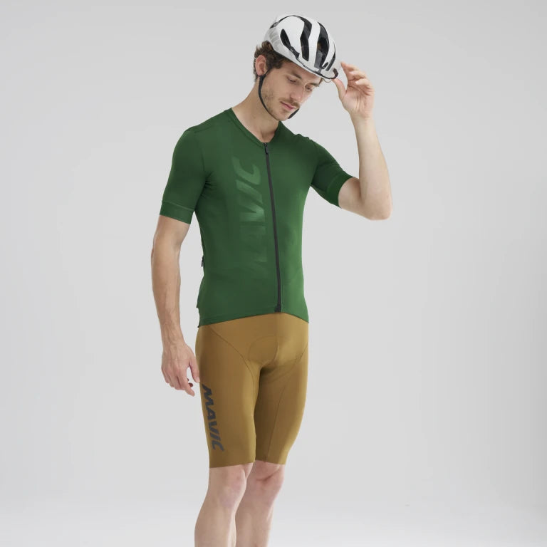 MAVIC AKSIUM Kortærmet Jersey Grøn