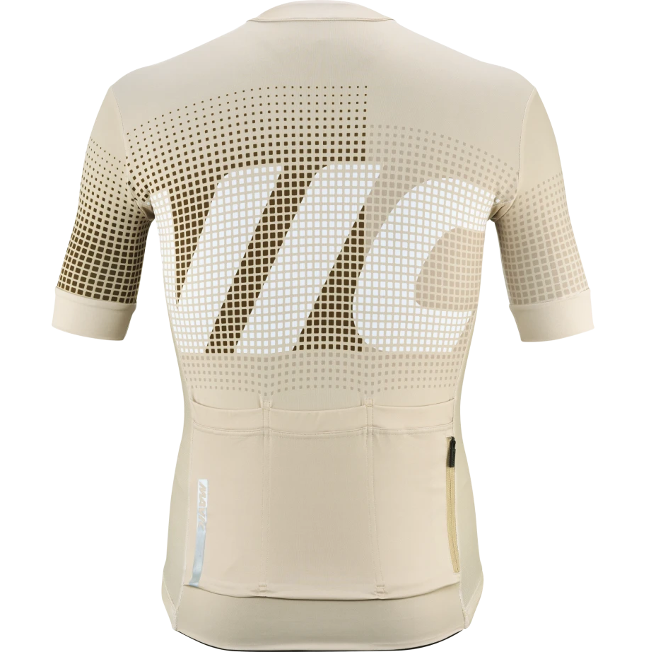 MAVIC AKSIUM GRAPHIC Kortærmet Jersey Beige
