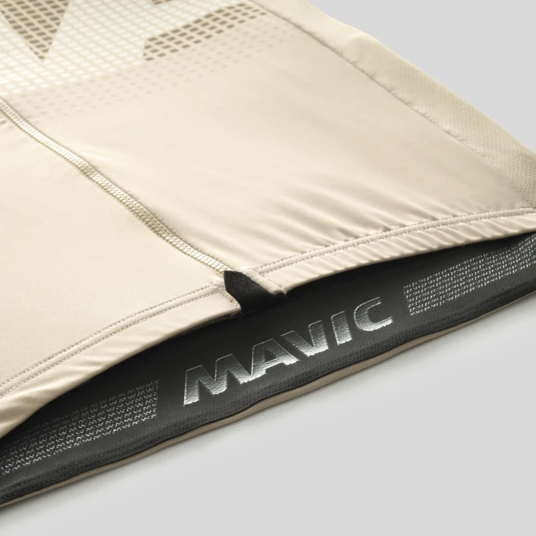 MAVIC AKSIUM GRAPHIC Kortærmet Jersey Beige