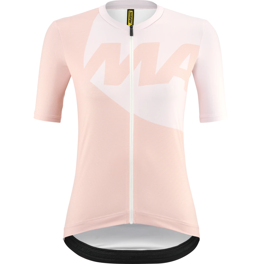 Pink MAVIC ICON GRAPHIC kortærmet jersey til kvinder