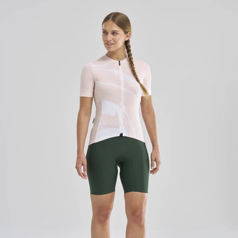 MAVIC AKSIUM GRAPHIC Short Sleeve Jersey Pink Women