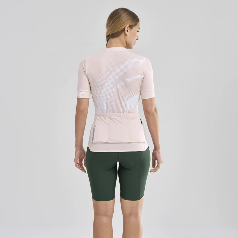 MAVIC AKSIUM GRAPHIC Short Sleeve Jersey Pink Women