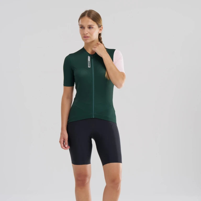 MAVIC ESSENTIAL Kortærmet Jersey til kvinder Grøn
