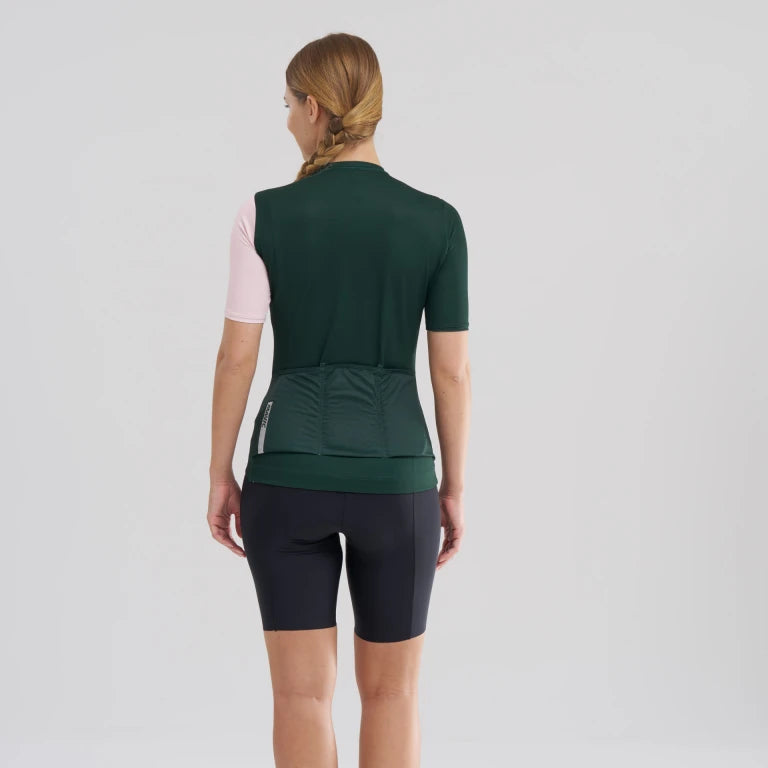 MAVIC ESSENTIAL Kortærmet Jersey til kvinder Grøn