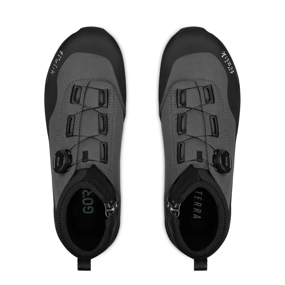 FIZIK HIVER TERRA NANUQ GTX FLAT mountainbike-sko, sort/grå