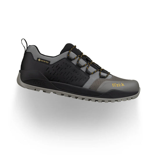 FIZIK TERRA ERGOLACE GTX FLAT Mountain Bike Shoes, Gray/Black