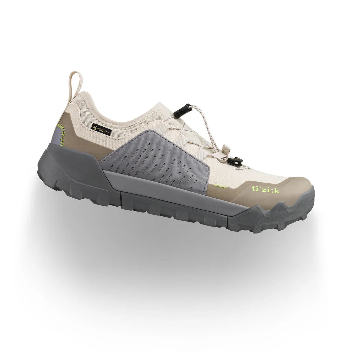 FIZIK ERGOLACE 2 GTX FLAT mountainbike-sko, beige/grå