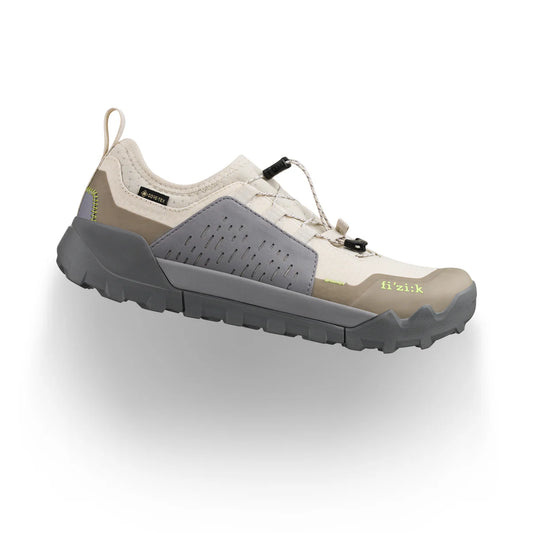 FIZIK ERGOLACE 2 GTX FLAT mountainbike-sko, beige/grå