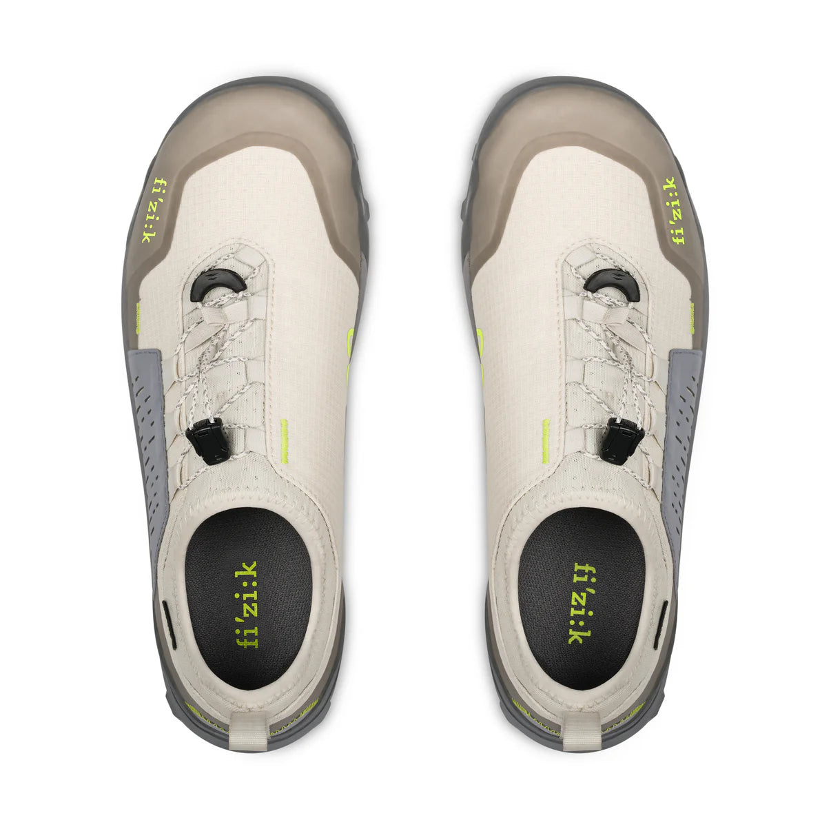 FIZIK ERGOLACE 2 GTX FLAT mountainbike-sko, beige/grå