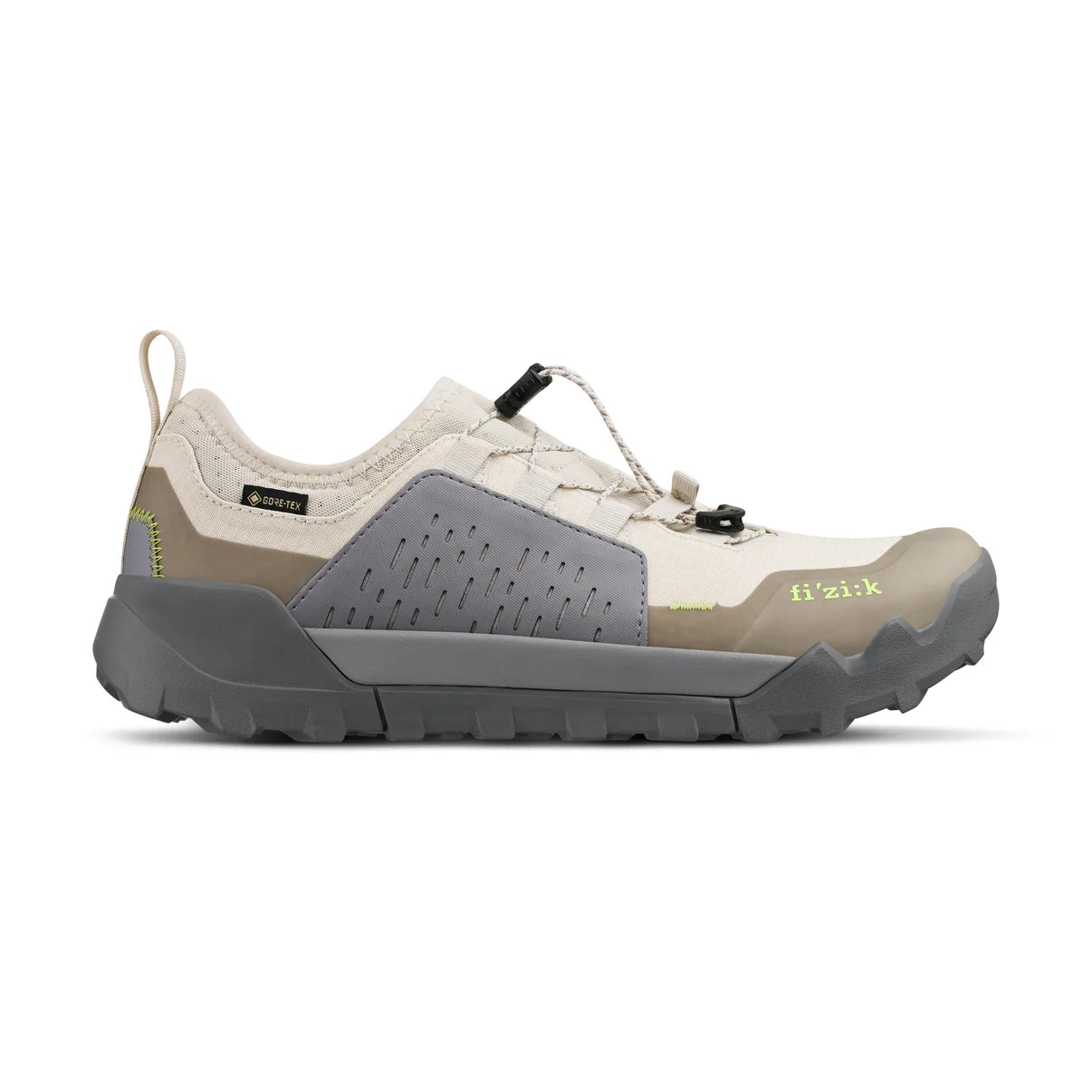 FIZIK ERGOLACE 2 GTX FLAT mountainbike-sko, beige/grå