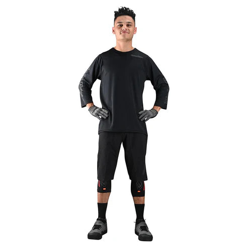 TROY LEE DESIGNS RUCKUS 3/4 ærmet Jersey Sort