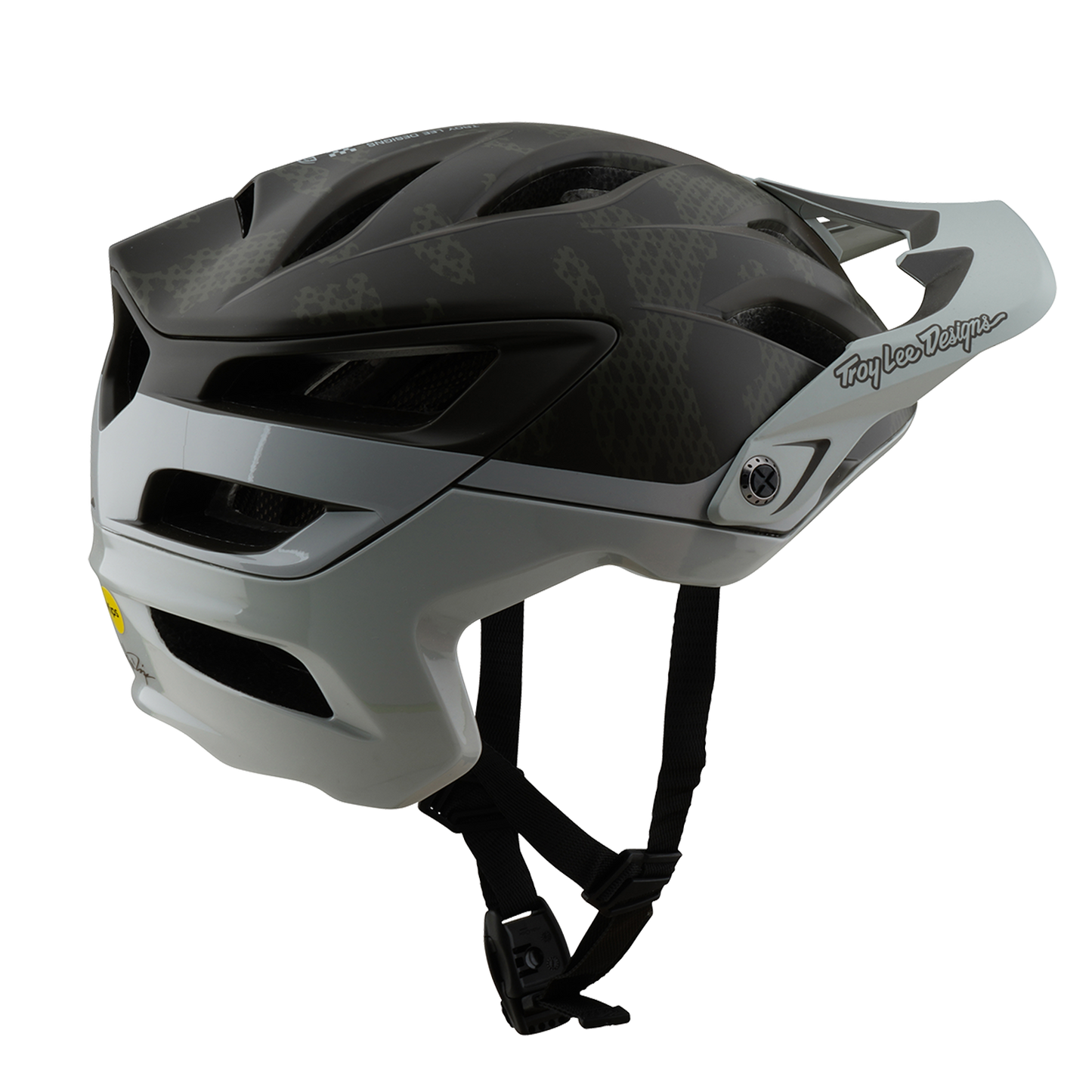 MTB-hjelm Troy Lee Design A3 MIPS Halo Camo Green