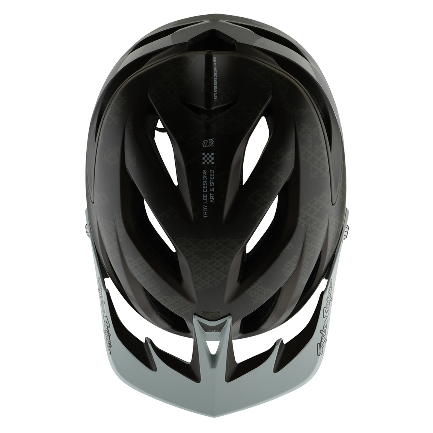 MTB-hjelm Troy Lee Design A3 MIPS Halo Camo Green