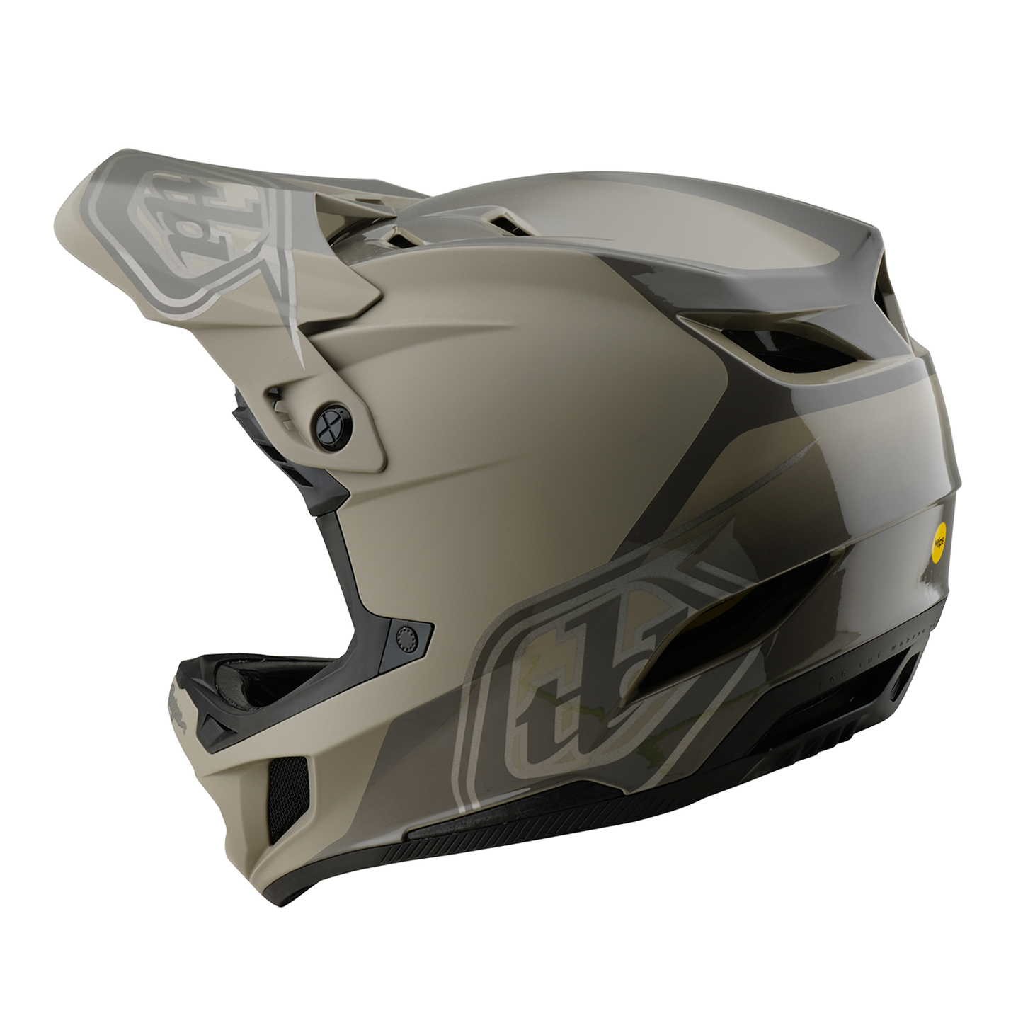 MTB-hjelm Troy Lee Design D4 POLYACRYLITE MIPS SHADOW Khaki