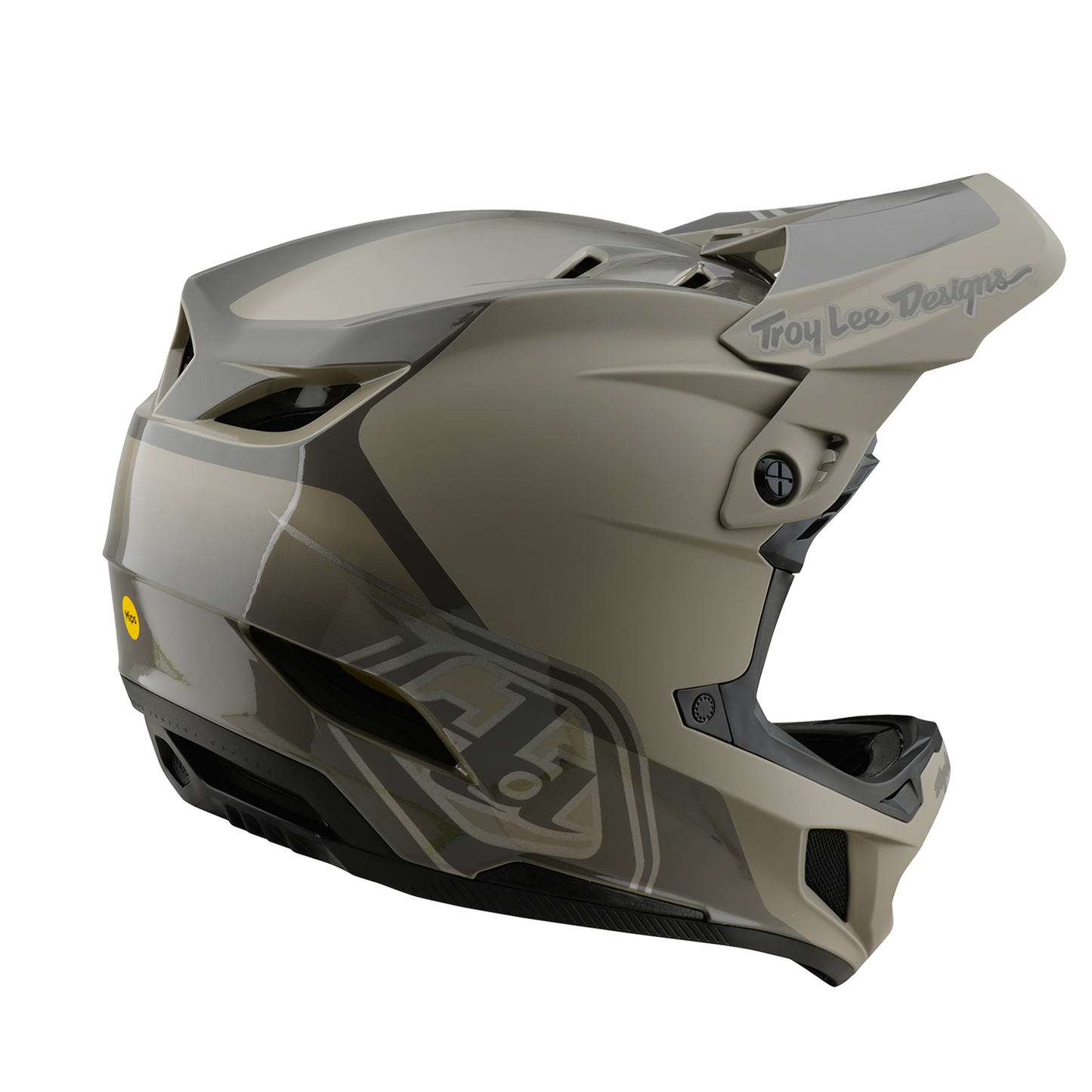 MTB-hjelm Troy Lee Design D4 POLYACRYLITE MIPS SHADOW Khaki