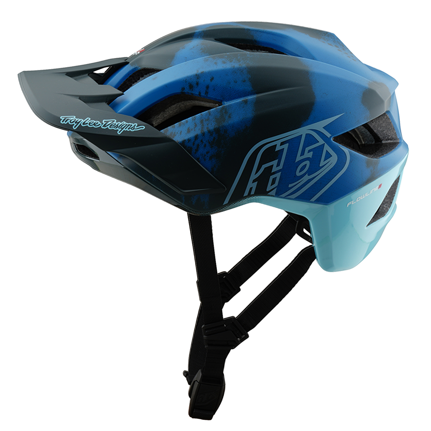 MTB-hjelm Troy Lee Design FLOWLINE SE MIPS Blue Camo