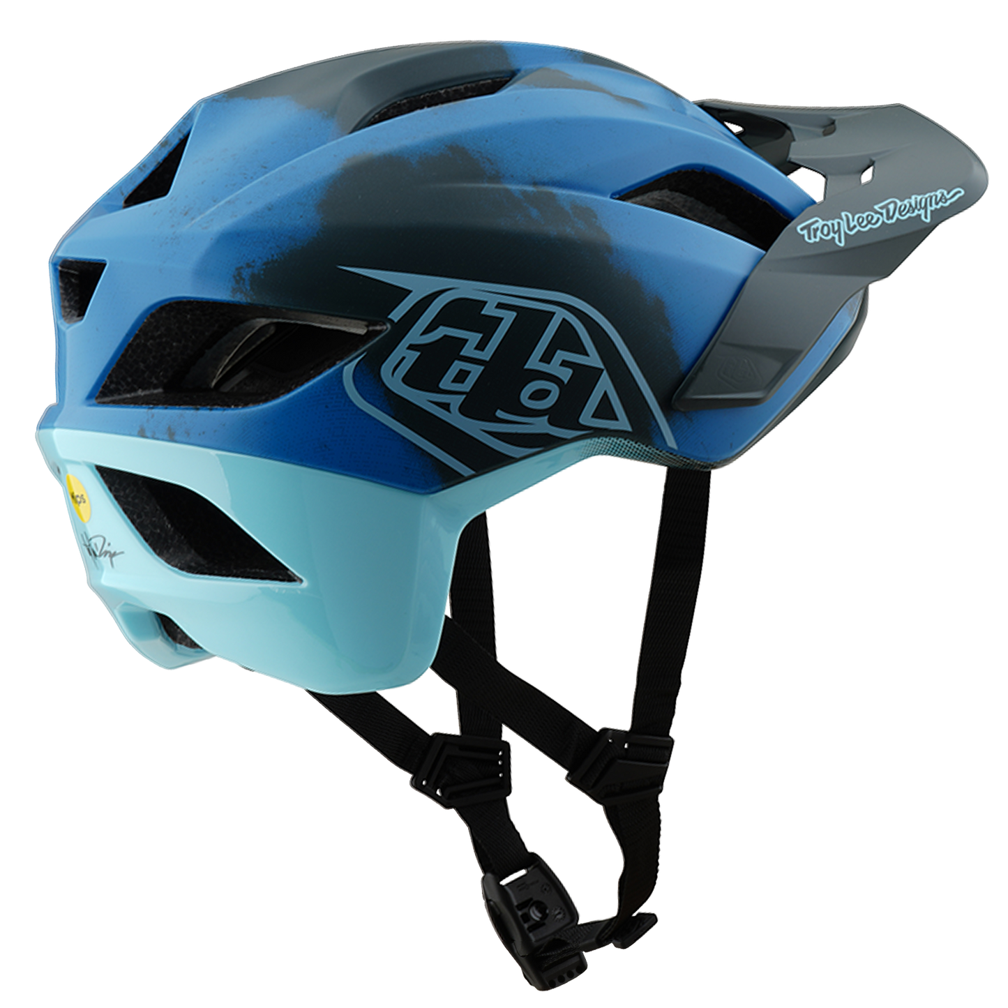 MTB-hjelm Troy Lee Design FLOWLINE SE MIPS Blue Camo