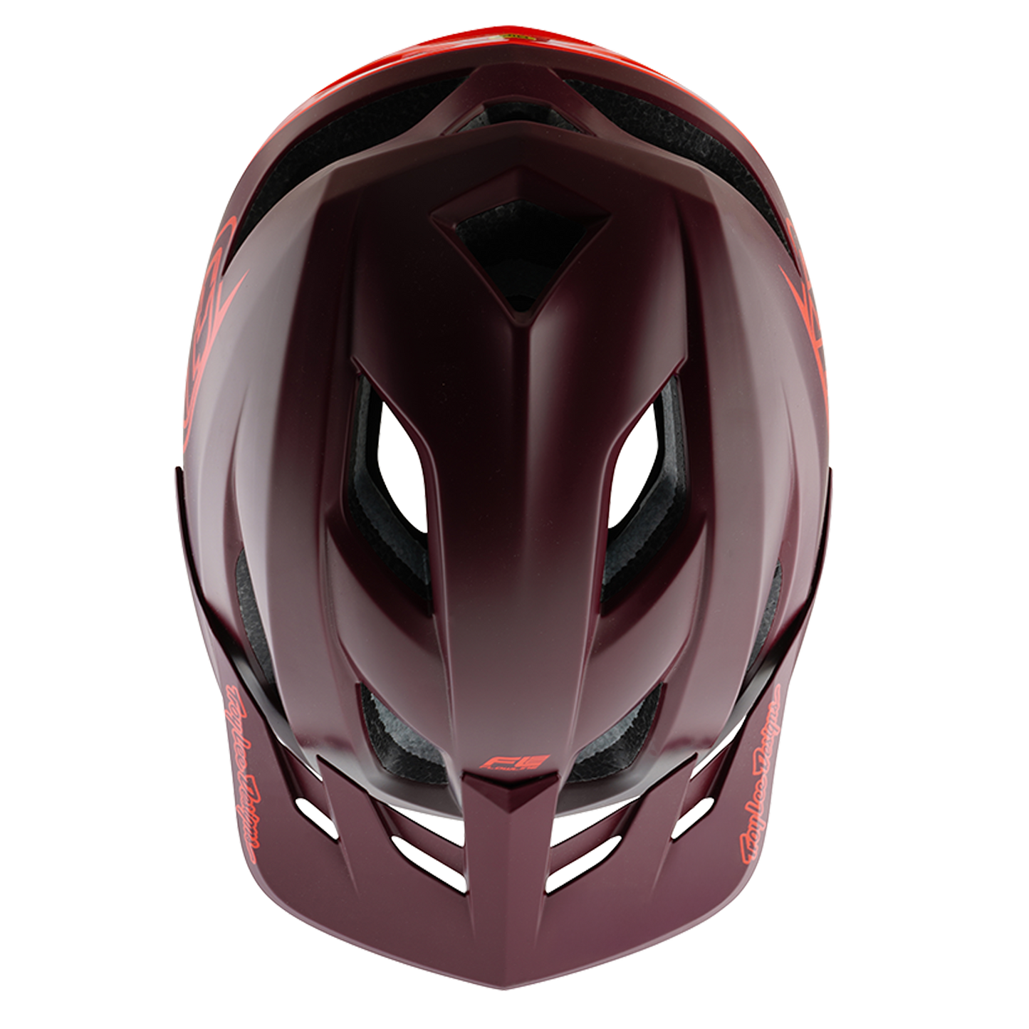 MTB-hjelm Troy Lee Design FLOWLINE SE MIPS Bordeaux/Rød