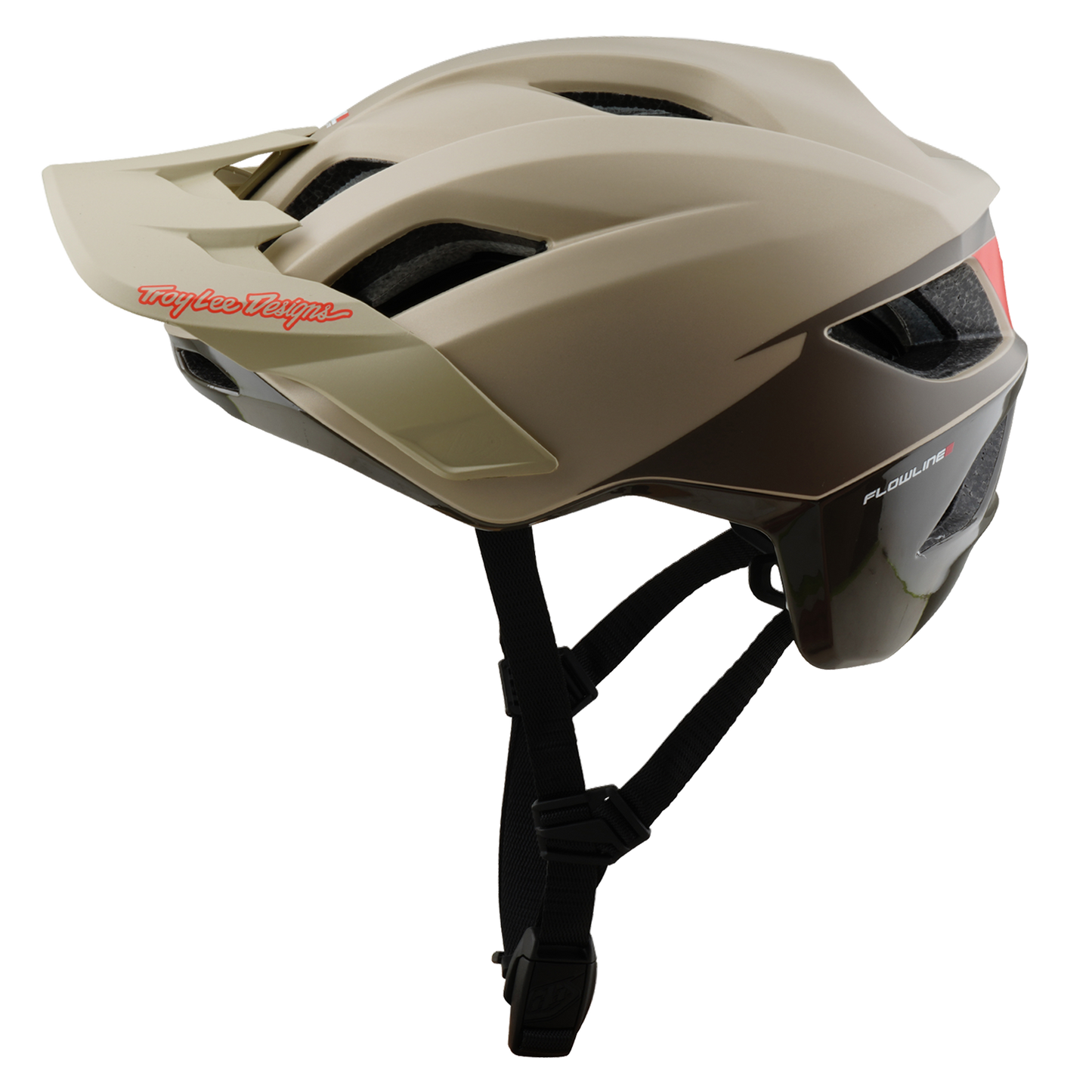 MTB-hjelm Troy Lee Design FLOWLINE SE MIPS Beige/ Sort