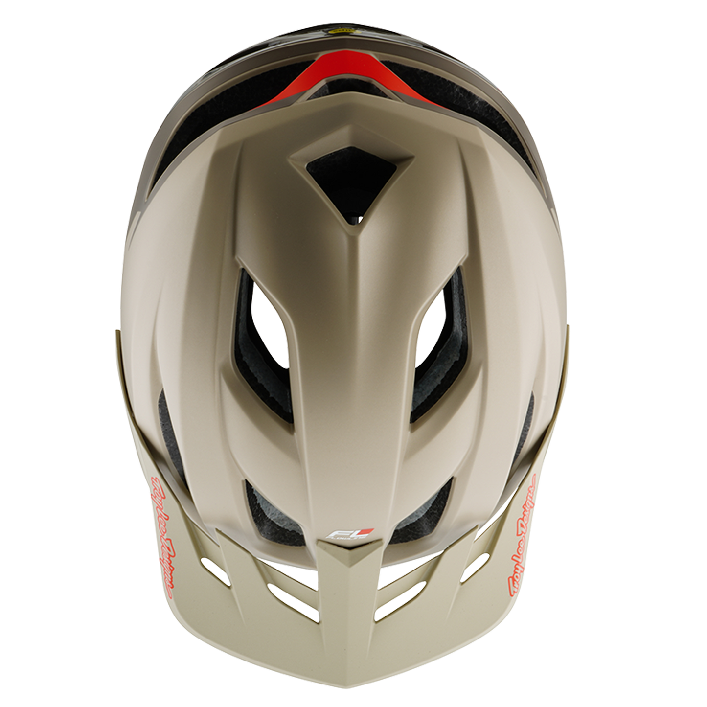MTB-hjelm Troy Lee Design FLOWLINE SE MIPS Beige/ Sort