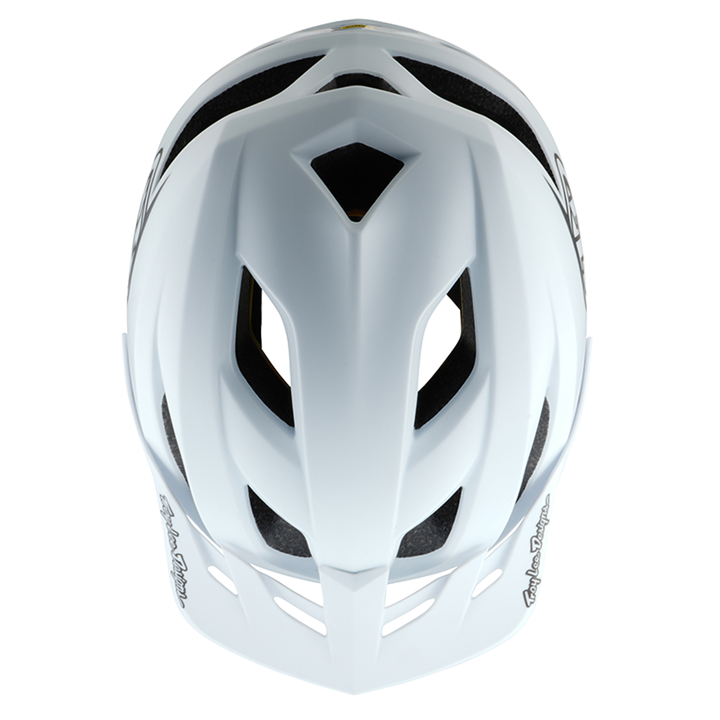 Troy Lee Design FLOWLINE POINT MIPS MTB-hjelm Hvid 2025