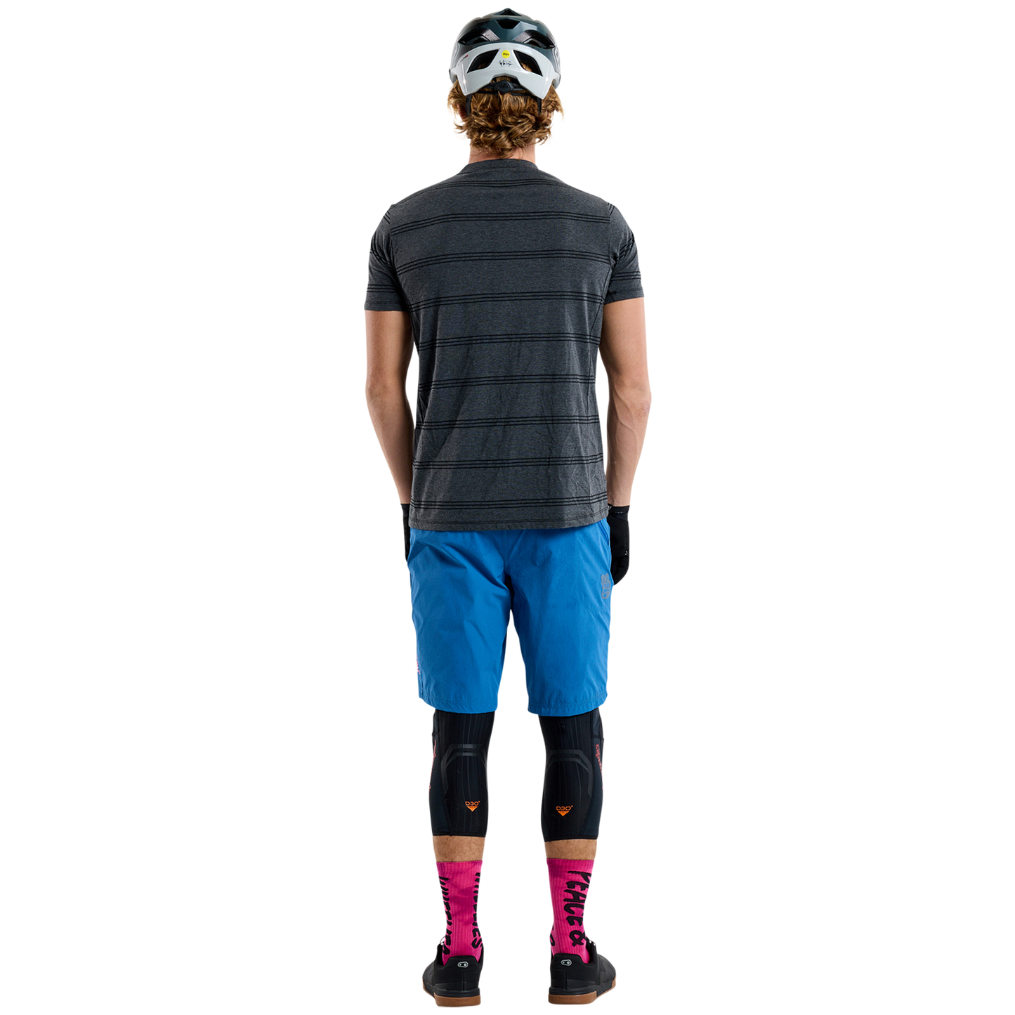 Troy Lee Design SKYLINE RIDE TEE WASH OUT Kortærmet Jersey Grå 2025