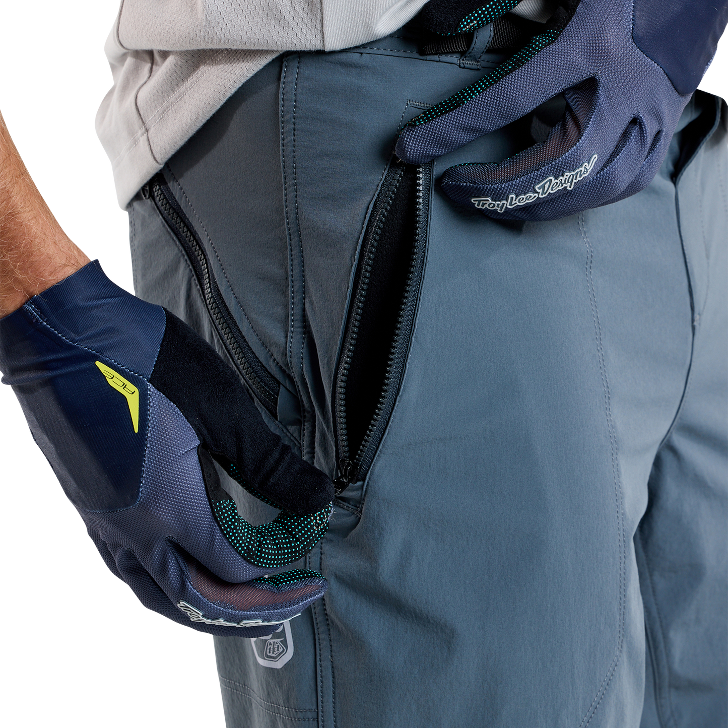 Troy Lee Design SKYLINE TRAIL MONO Shorts Blå 2025