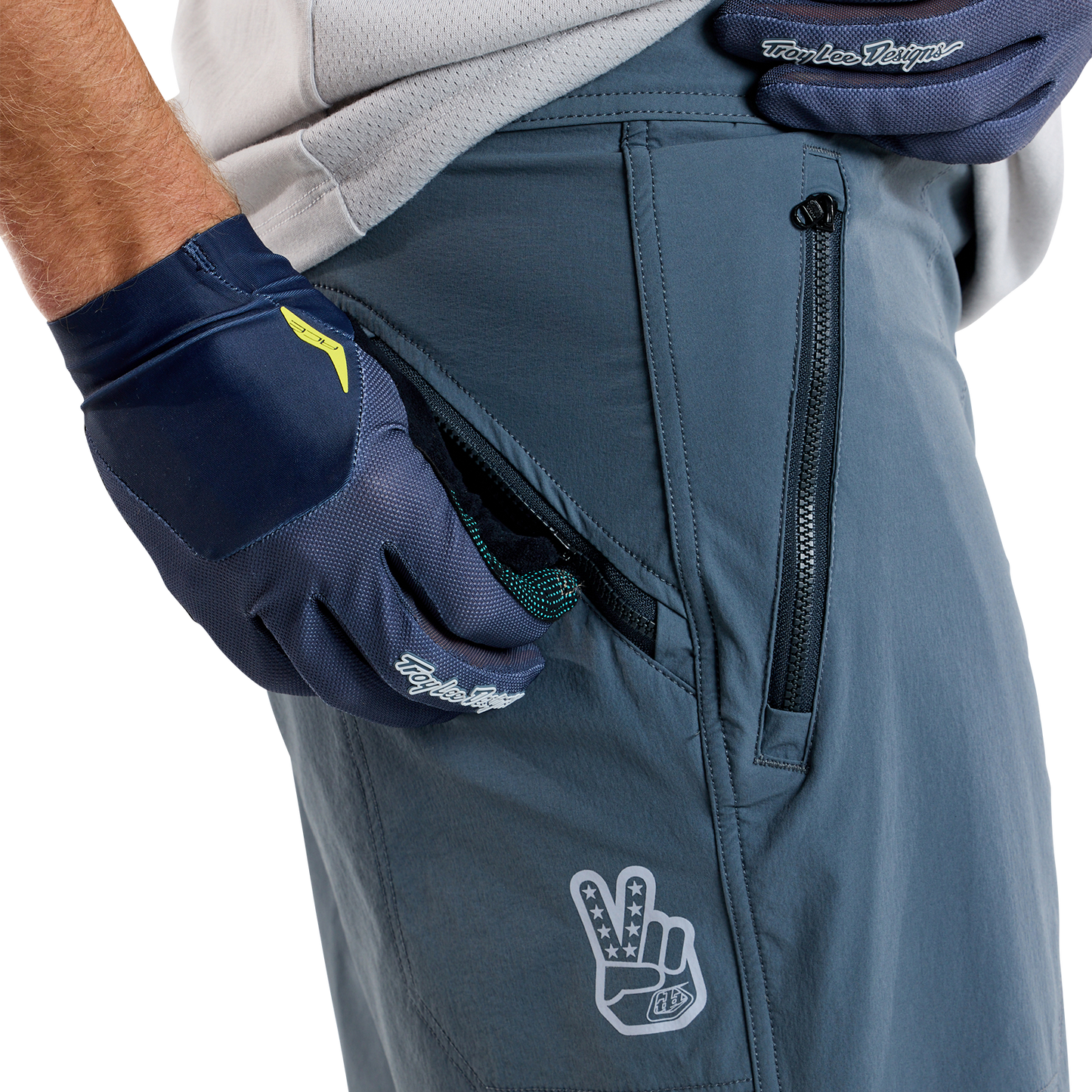 Troy Lee Design SKYLINE TRAIL MONO Shorts Blå 2025