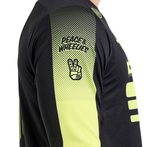 TROY LEE DESIGNS SPRINT Langærmet trøje Sort/gul