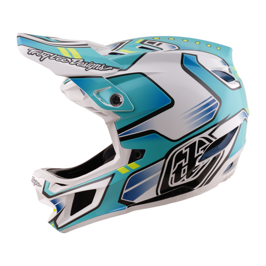 MTB Helmet TROY LEE DESIGNS D4 COMPOSITE MIPS CREST REAL Green