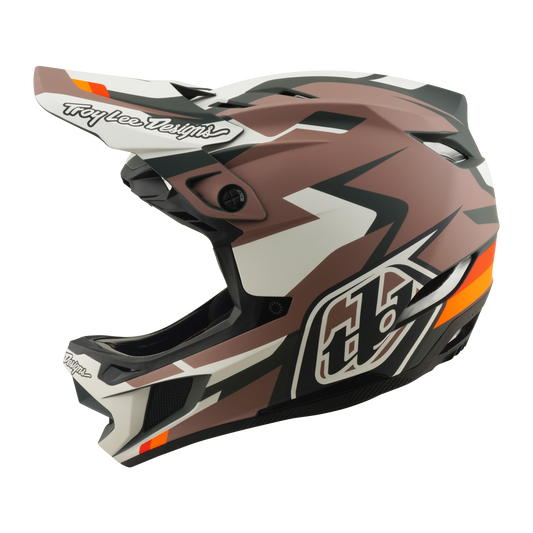 TROY LEE DESIGNS D4 POLYACRYLITE MIPS ROAMER Clay MTB Helmet