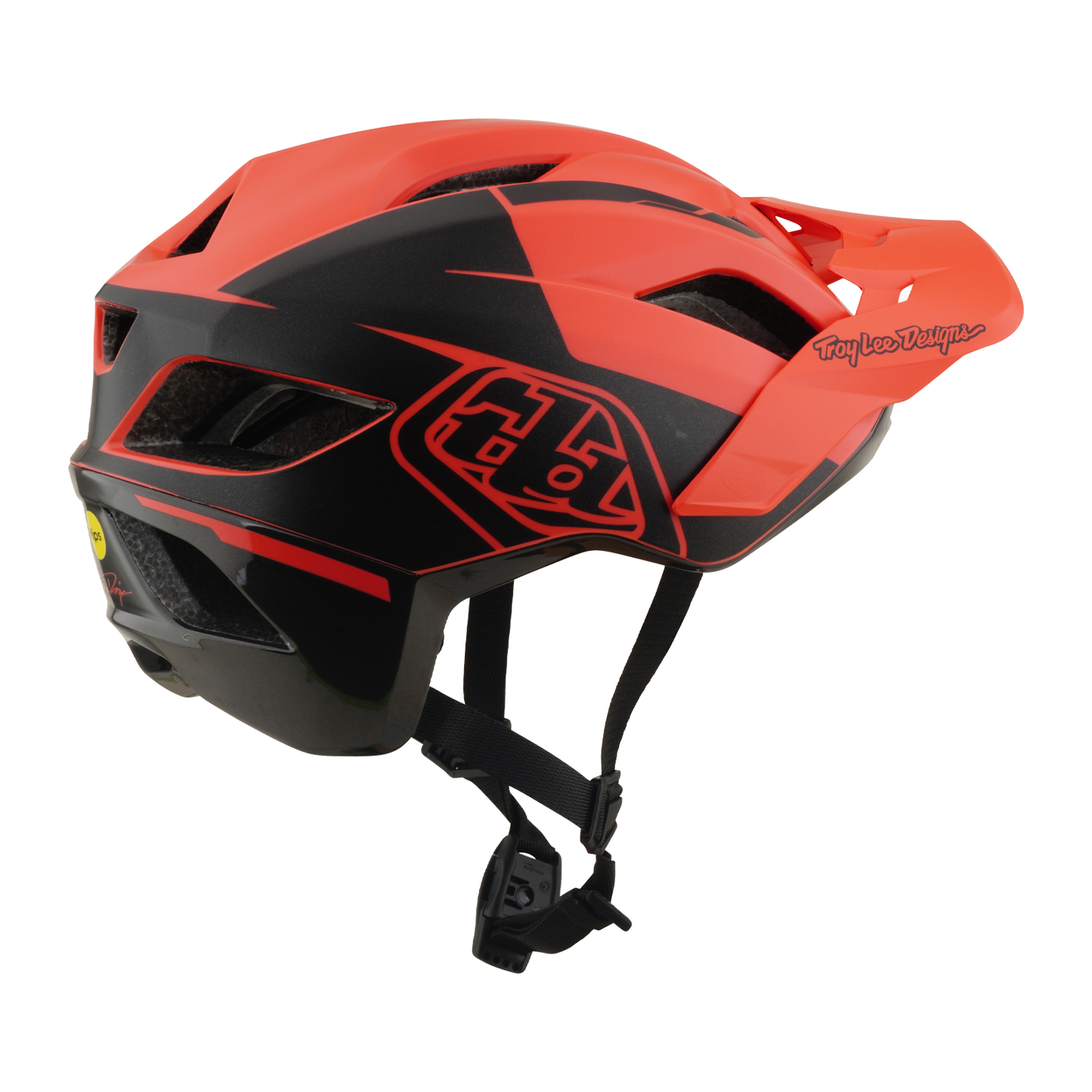 MTB helmet TROY LEE DESIGNS FLOWLINE SE MIPS HYDRO Coral/Charcoal