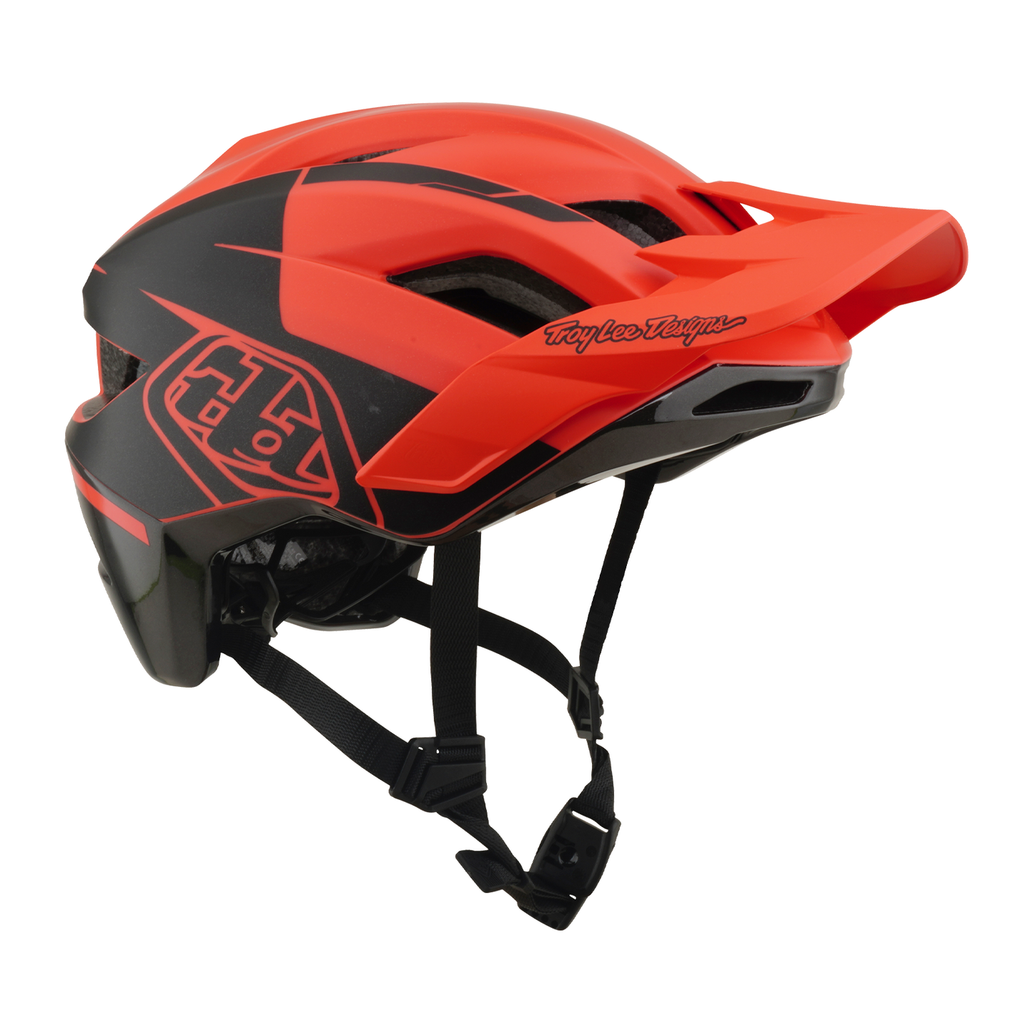 MTB helmet TROY LEE DESIGNS FLOWLINE SE MIPS HYDRO Coral/Charcoal