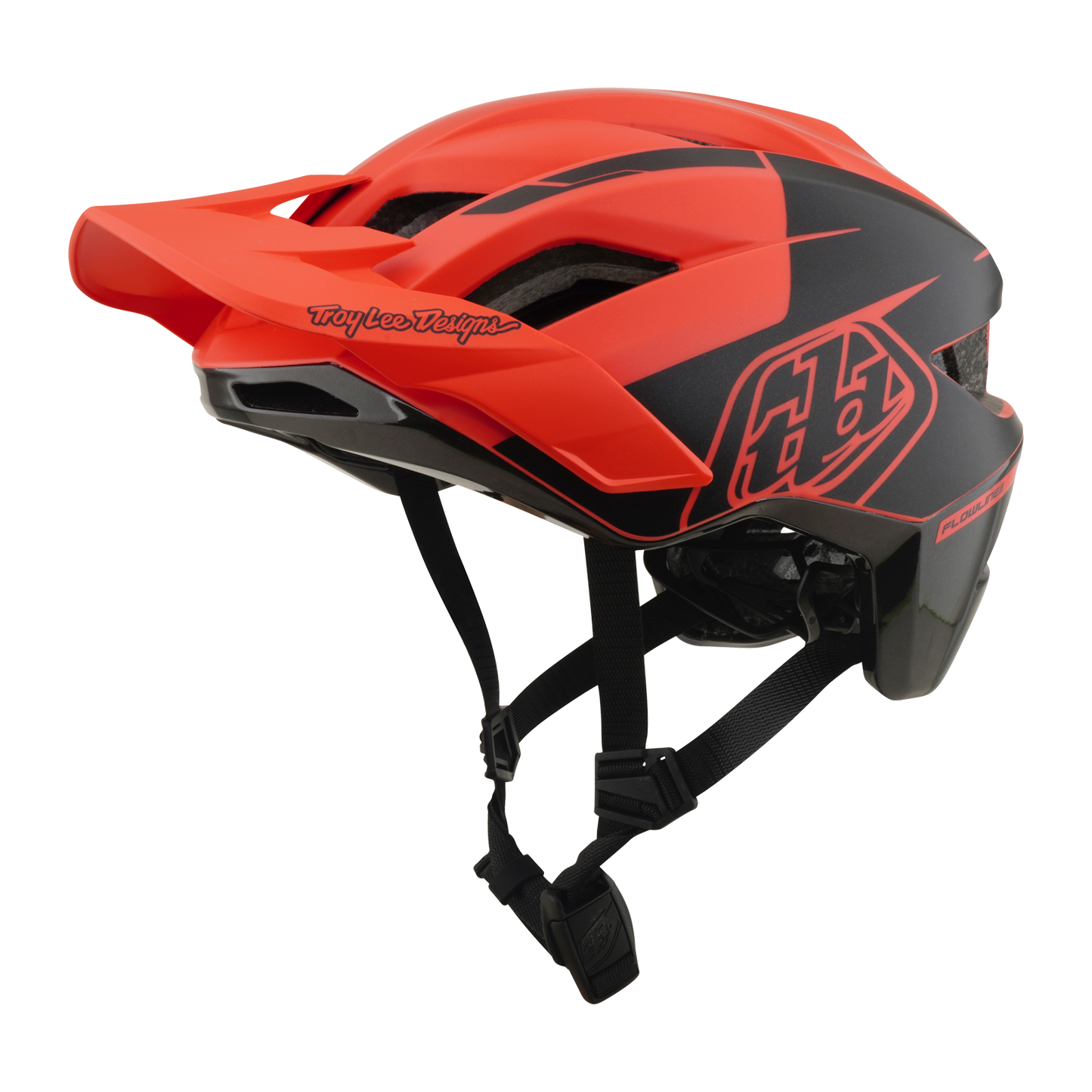 MTB helmet TROY LEE DESIGNS FLOWLINE SE MIPS HYDRO Coral/Charcoal