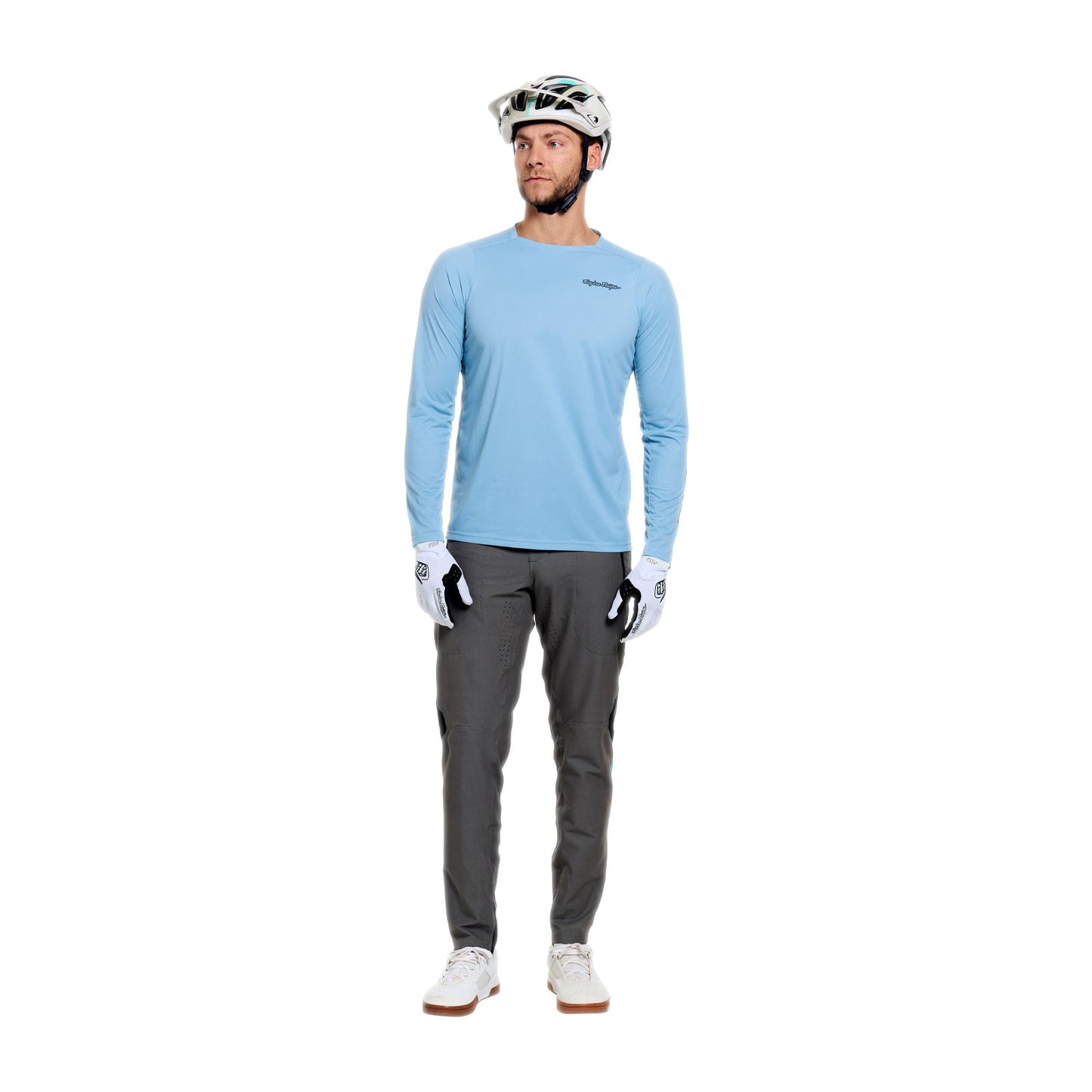 TROY LEE DESIGNS SKYLINE PRO MONO Langærmet Jersey Blå
