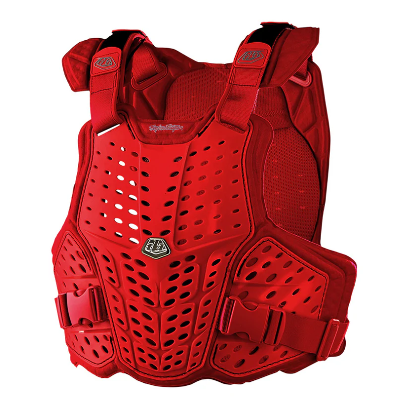 Troy Lee Design ROCKFIGHT CE FLEX beskyttelsesvest rød