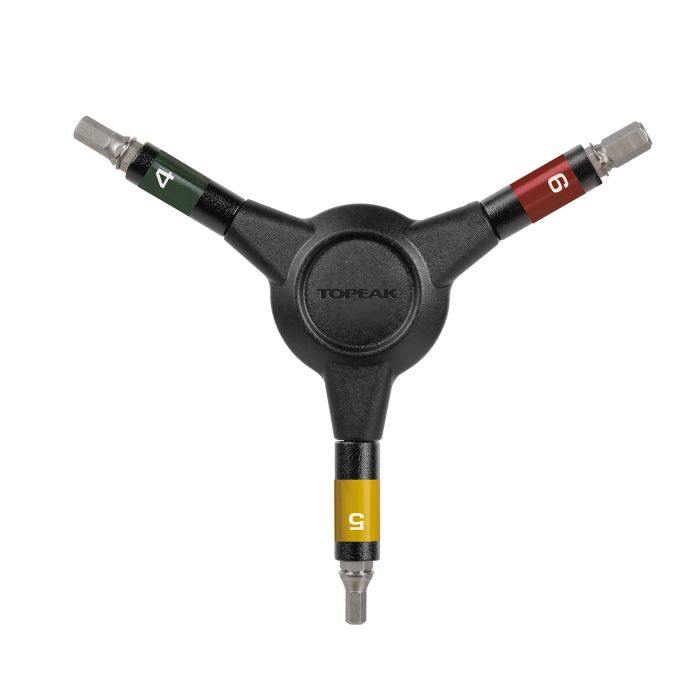 TOPEAK Y-formede unbrakonøgler 4/5/6 mm