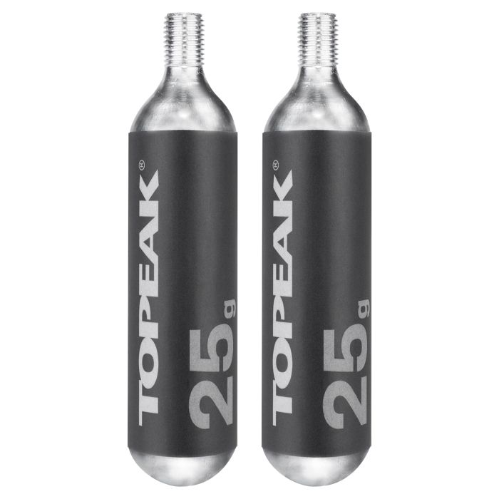 CO2-patroner TOPEAK Gevindskåret 25 g (2 stk.)