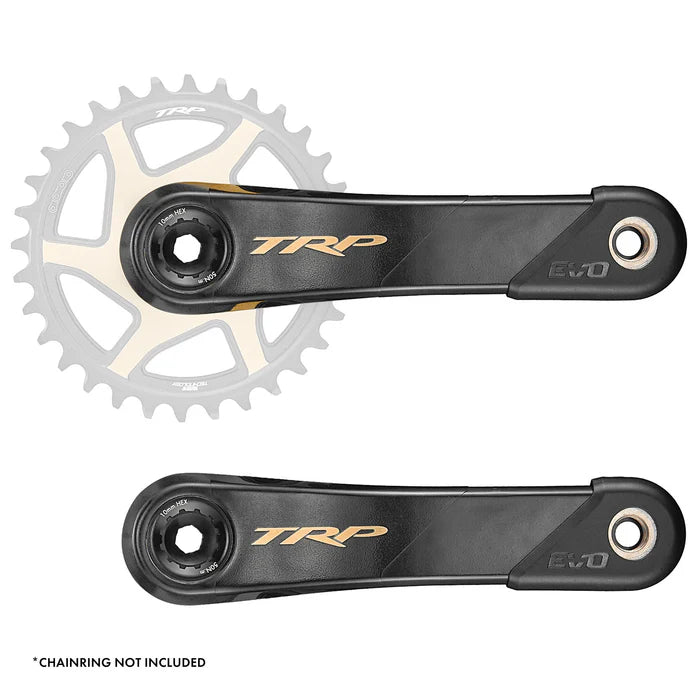 TRP EVO 12 M9050 Carbon Cranks Sort/Guld