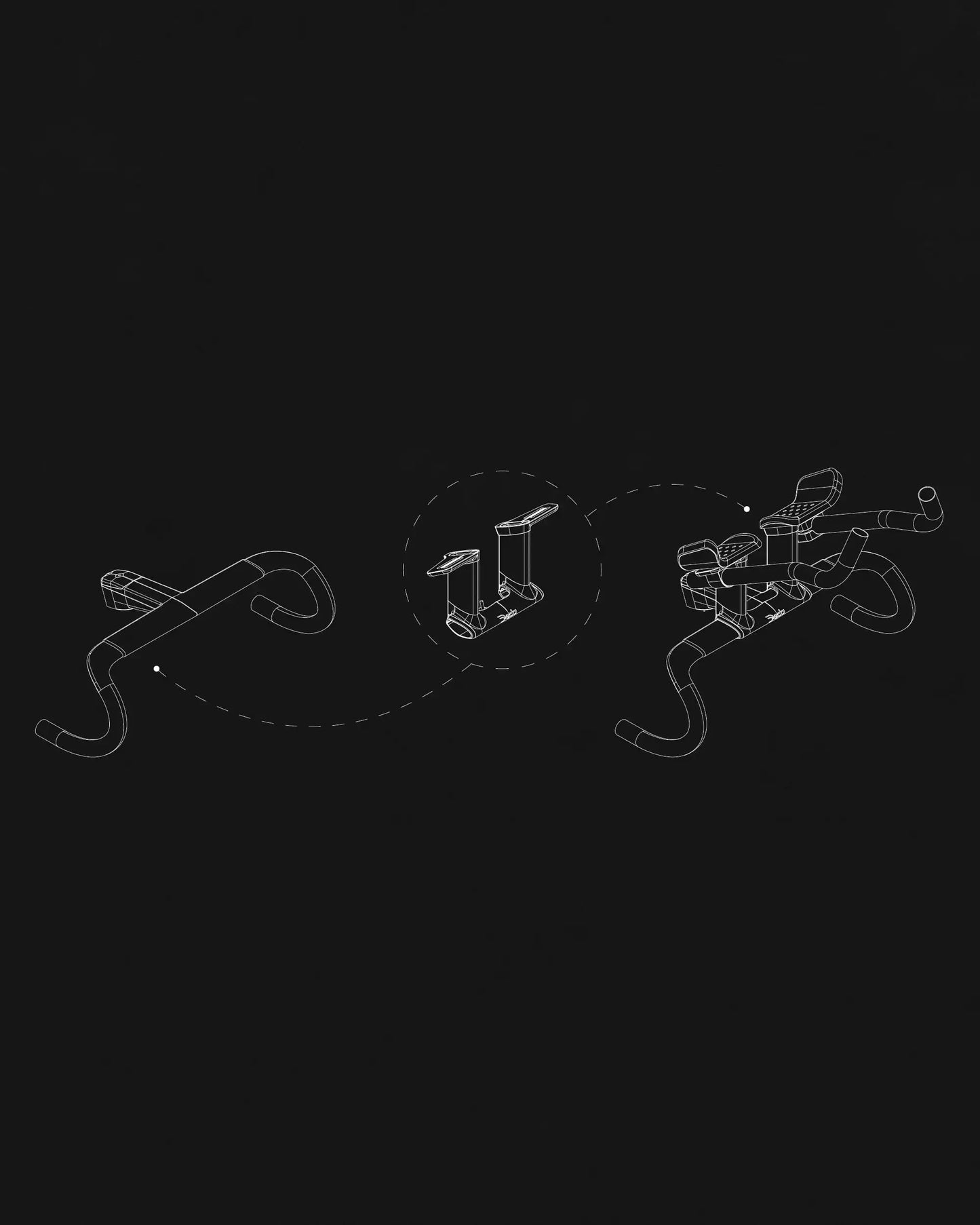 DEDA TT314 CLIP-ON extension lead holder