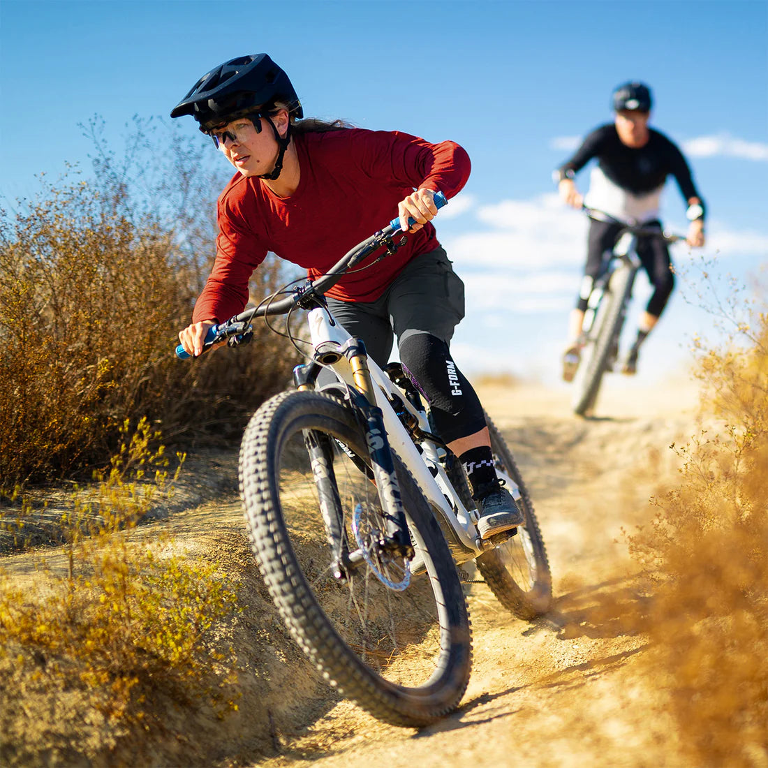 G-FORM TERRA Knæbeskyttere Sort