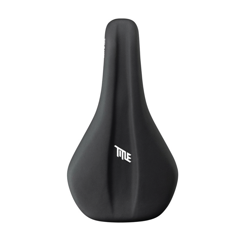 Selle Title MS2 sort, set fra tre kvarter