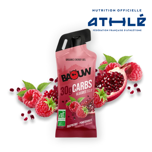 BAOUW Raspberry/Pomegranate Energy Gel (44g)