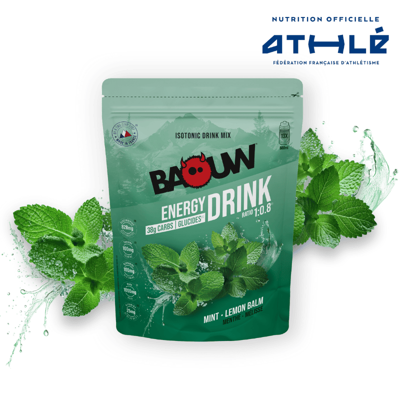 BAOUW ISOTONIC Energy Drink (585g) Mint/Melissa