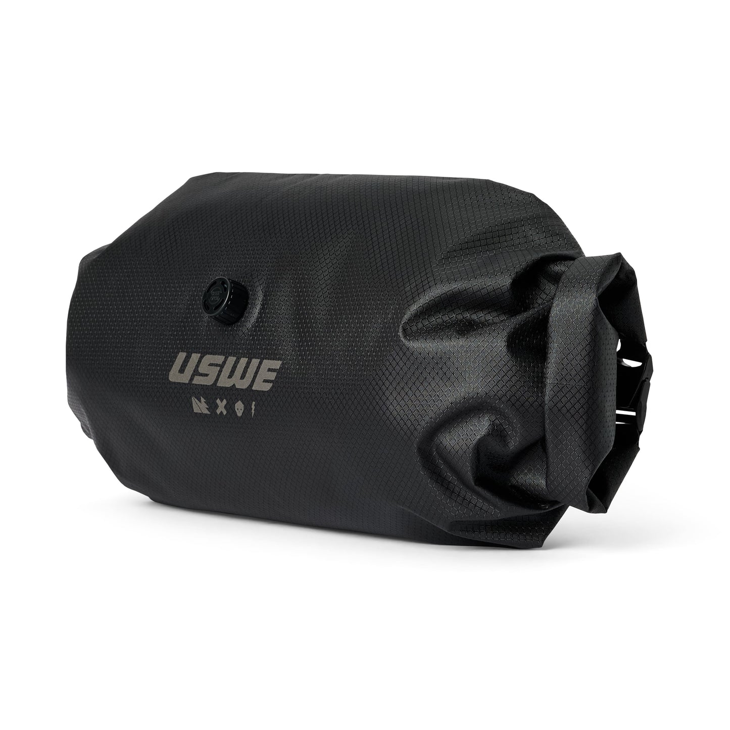USWE ROLL TOP 9 L Black Handlebar Bag