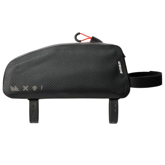 USWE TOP TUBE ZIPPERED 1,2 L sort ramme-taske