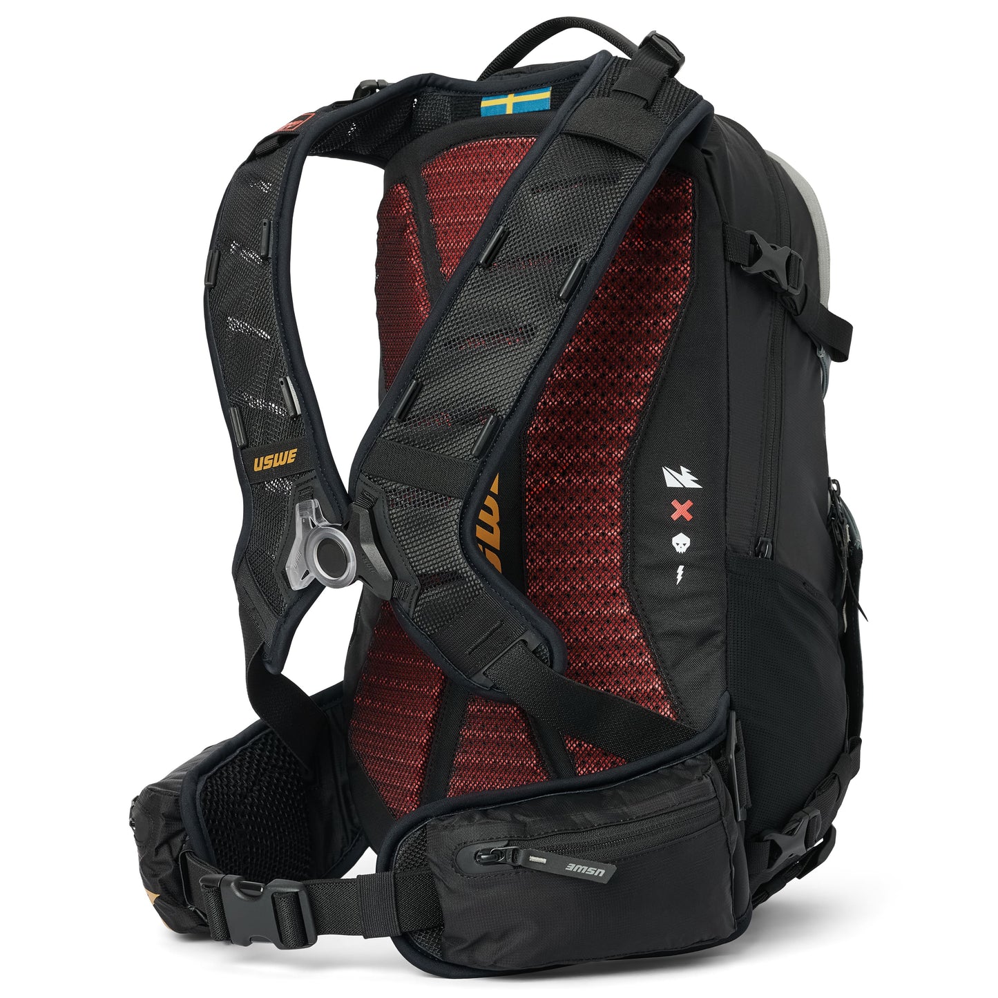 USWE WATT E-BIKE rygsæk, 25 L, sort