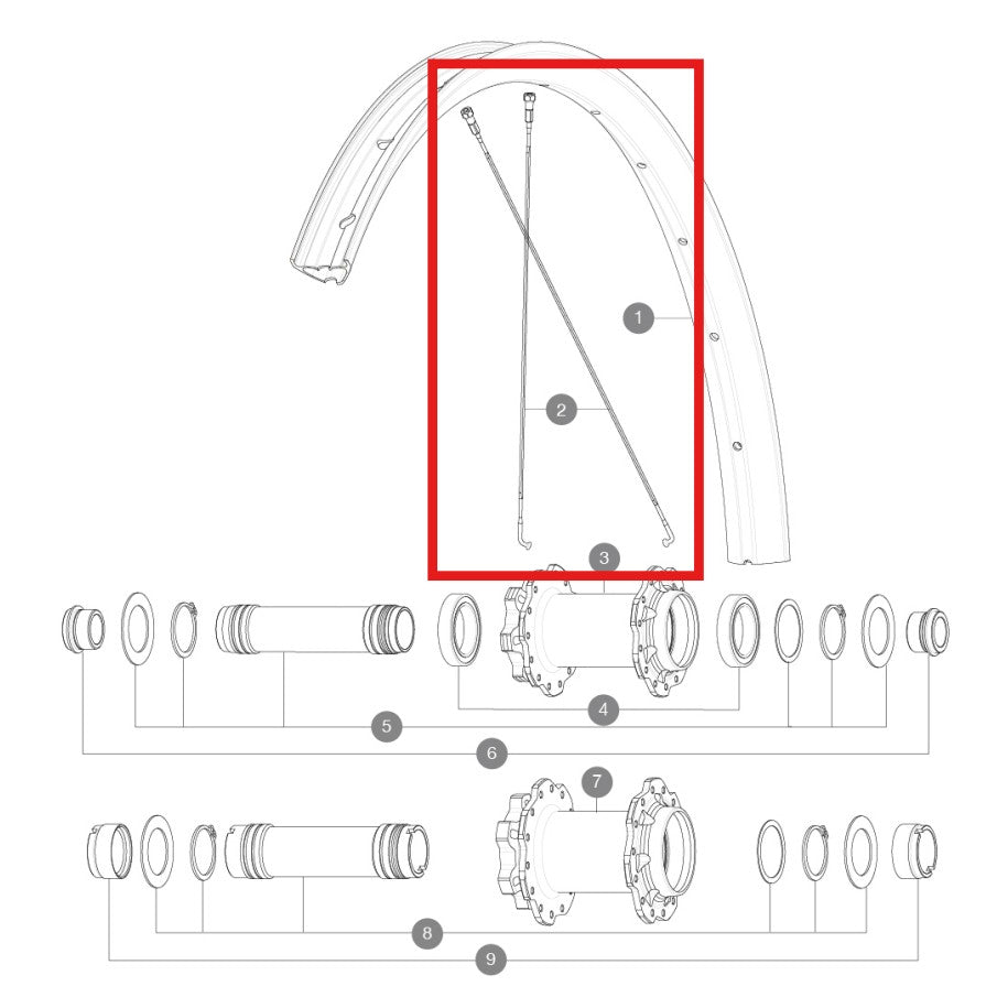 KIT 14 MAVIC J CURVED STEEL EGER 298MM DEEMAX DH 20 29'' + SORTE STÅLNIPLER