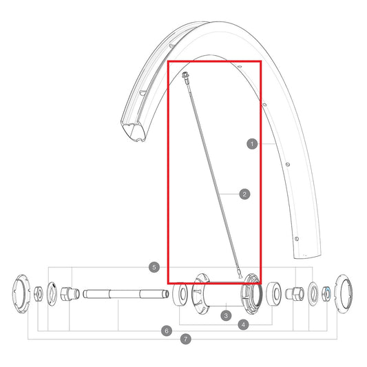SÆT 2 FOR/BAG UDEN DRIVSIDE STEMPLEDE RUSTFRIE EGER 268 COSMIC PRO CARBON UST