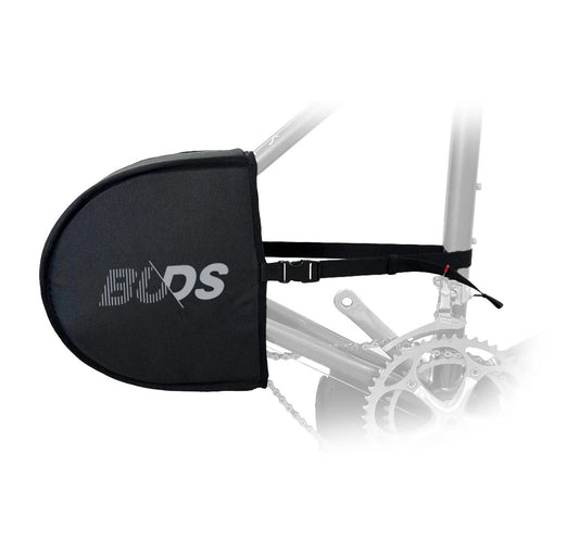 BUDS REAR BIKE PROTECT Cover til landevejs-/mountainbike-skifter Sort